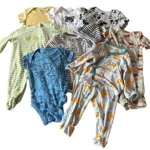 Lot of Baby Boy Clothes 12 Pieces NB, 0-3 Months Carter’s Disney